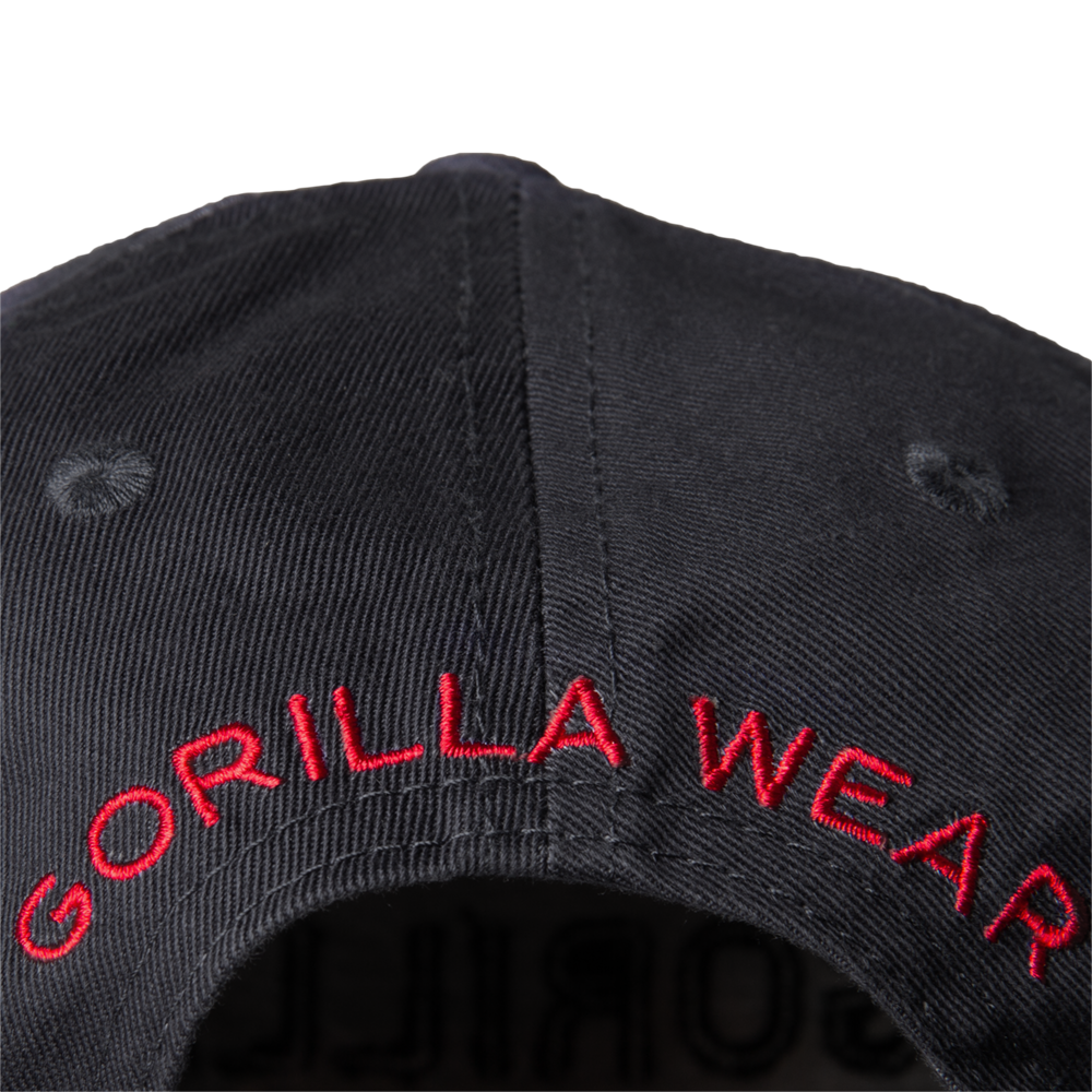 Gorilla Wear Harrison Pet - Zwart/Rood