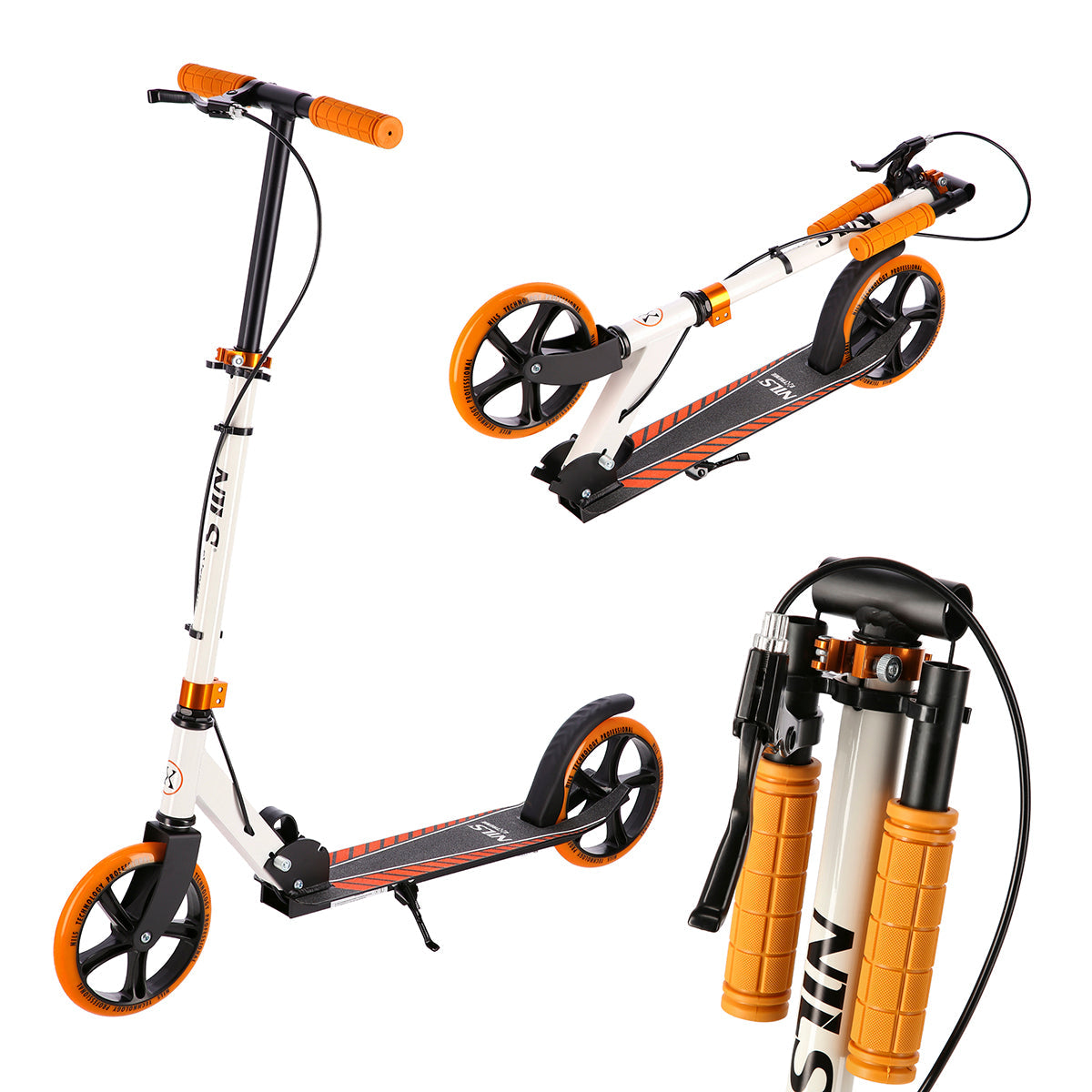 NILS Extreme Step - Wit/Oranje