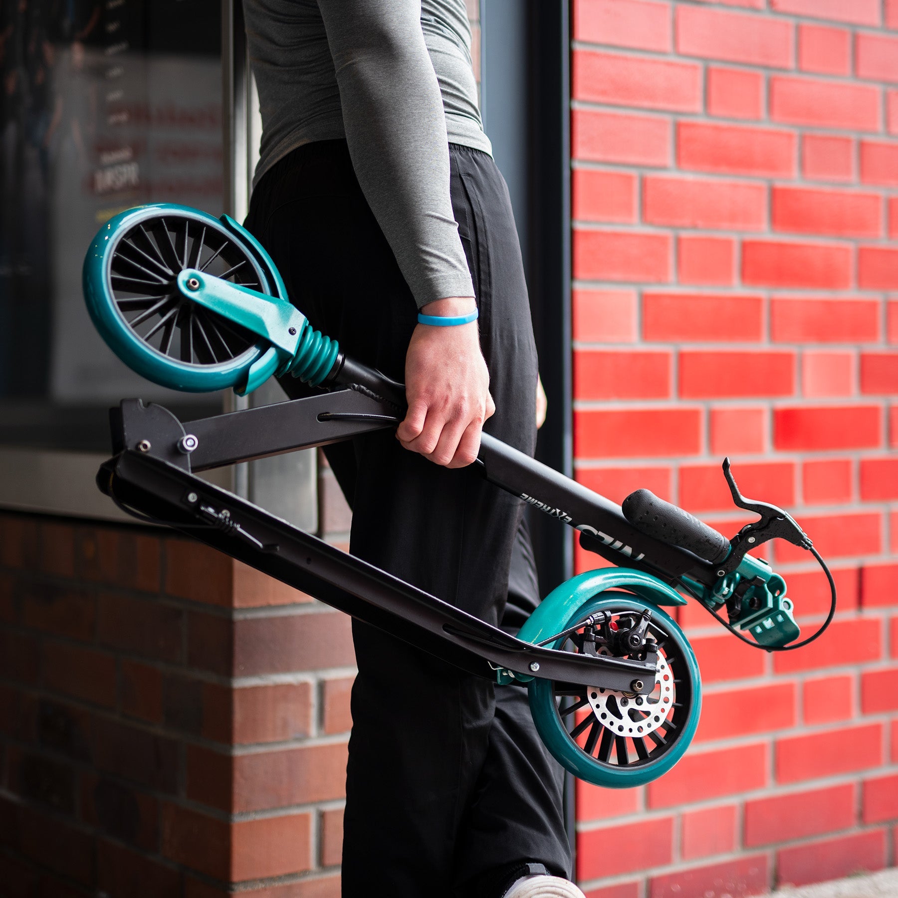 NILS Extreme Step - Zwart/Turquoise