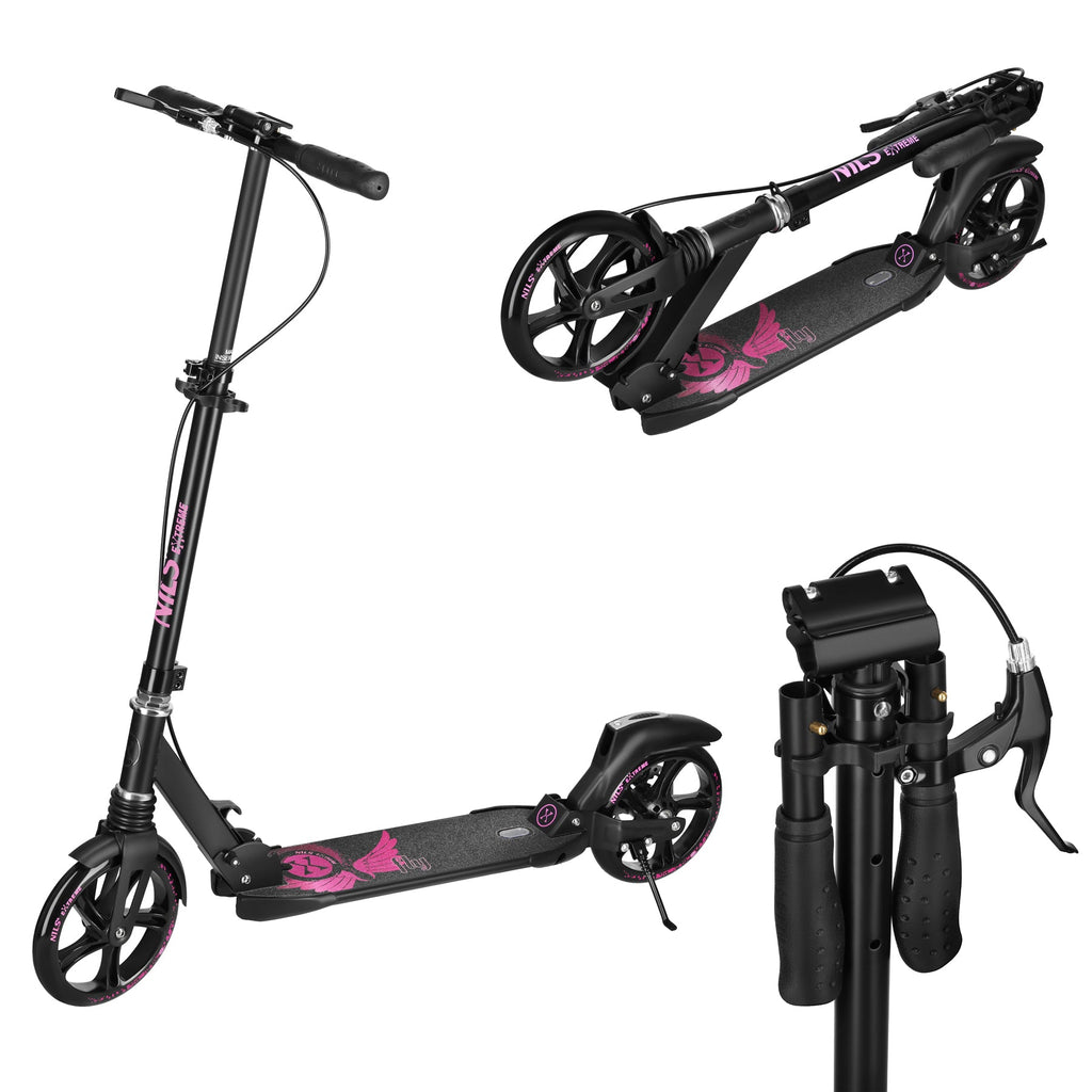 NILS Extreme Step - Zwart/Roze