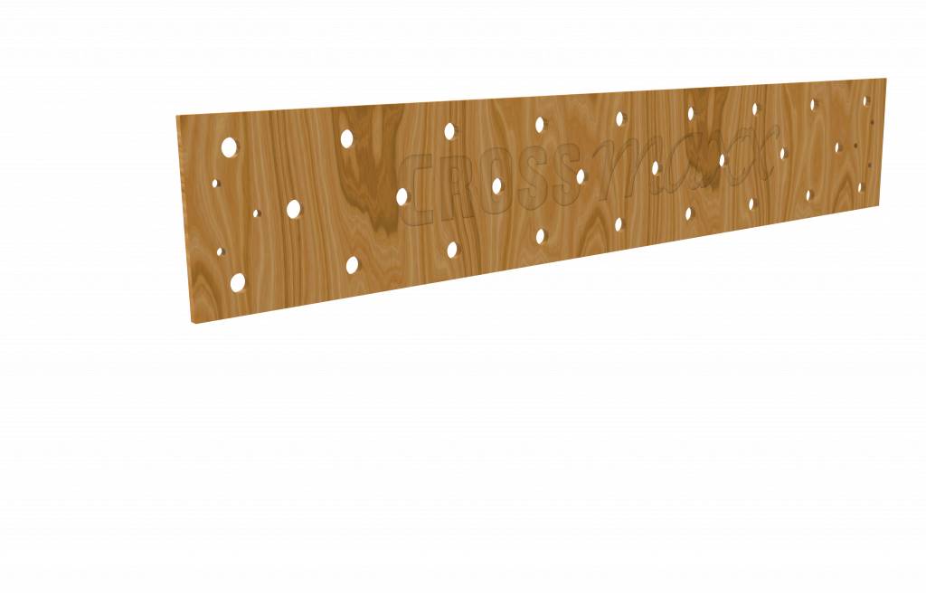 Lifemaxx Crossmaxx XL Peg Board - 180 cm - voor Crossmaxx Rig