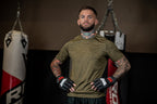 Gorilla Wear Manton MMA Handschoenen (Met Duim) - Zwart/Wit