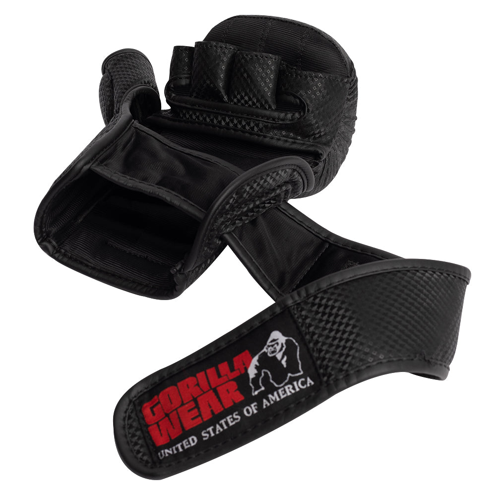 Gorilla Wear Ely MMA Bokshandschoenen - Zwart/Wit