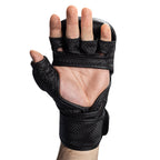 Gorilla Wear Ely MMA Bokshandschoenen - Zwart/Wit