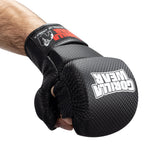 Gorilla Wear Ely MMA Bokshandschoenen - Zwart/Wit