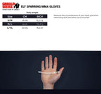Gorilla Wear Ely MMA Bokshandschoenen - Zwart/Wit