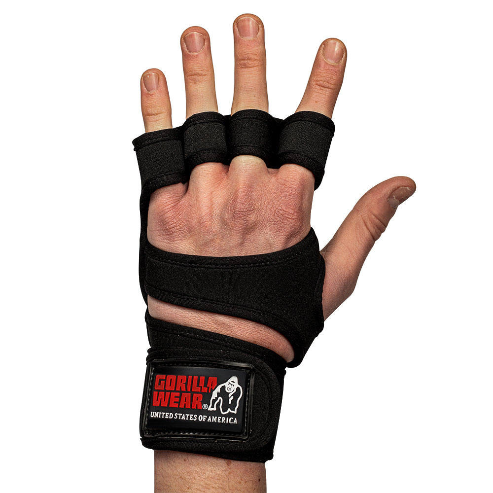Gorilla Wear Yuma Fitness Handschoenen - Zwart
