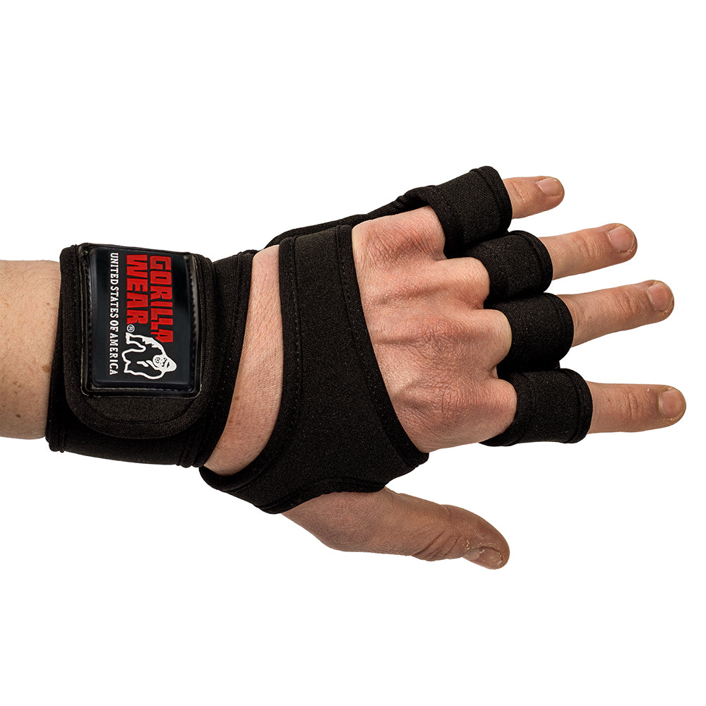 Gorilla Wear Yuma Fitness Handschoenen - Zwart
