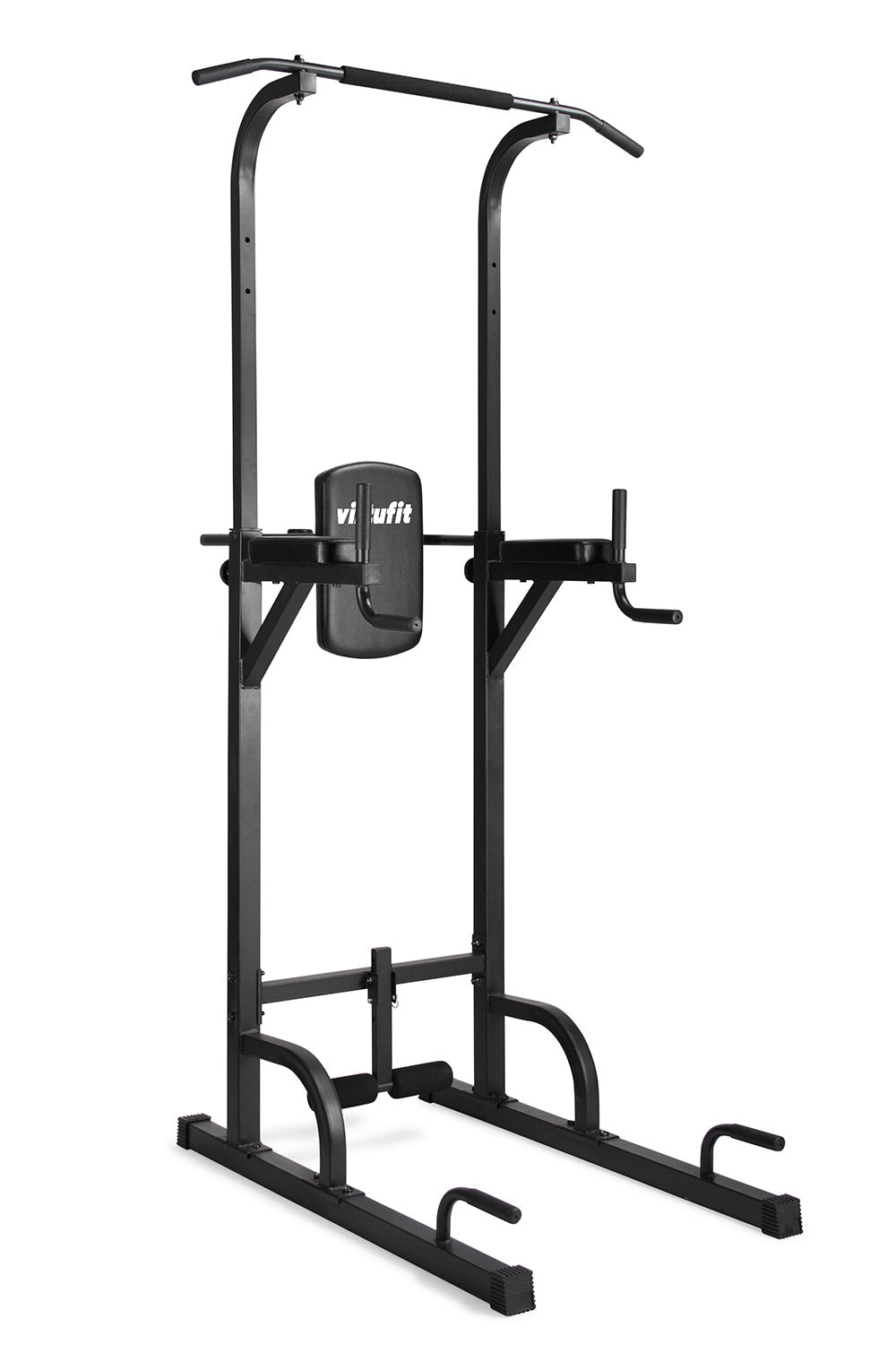 VirtuFit Verstelbare Power Tower - Pull Up & Dip Station