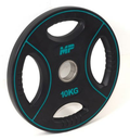 Muscle Power PU 4-Grip Halterschijf - 50 mm - 10 kg