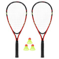 NILS Crossminton Set - Complete Set - Rood