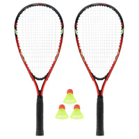 NILS Crossminton Set - Complete Set - Rood