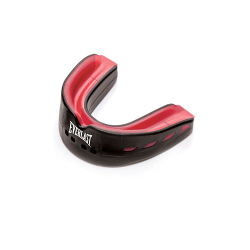 Everlast Evershield Double Gebitsbeschermer - Zwart/Rood - One Size