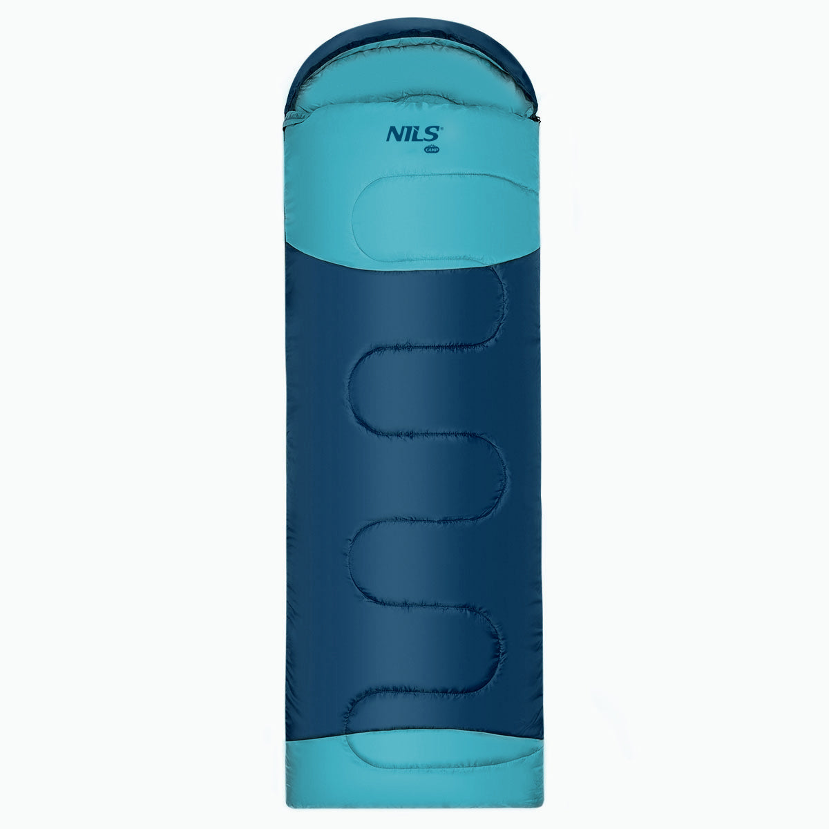 NILS Camp Slaapzak - Blauw/Lichtblauw - Maat L