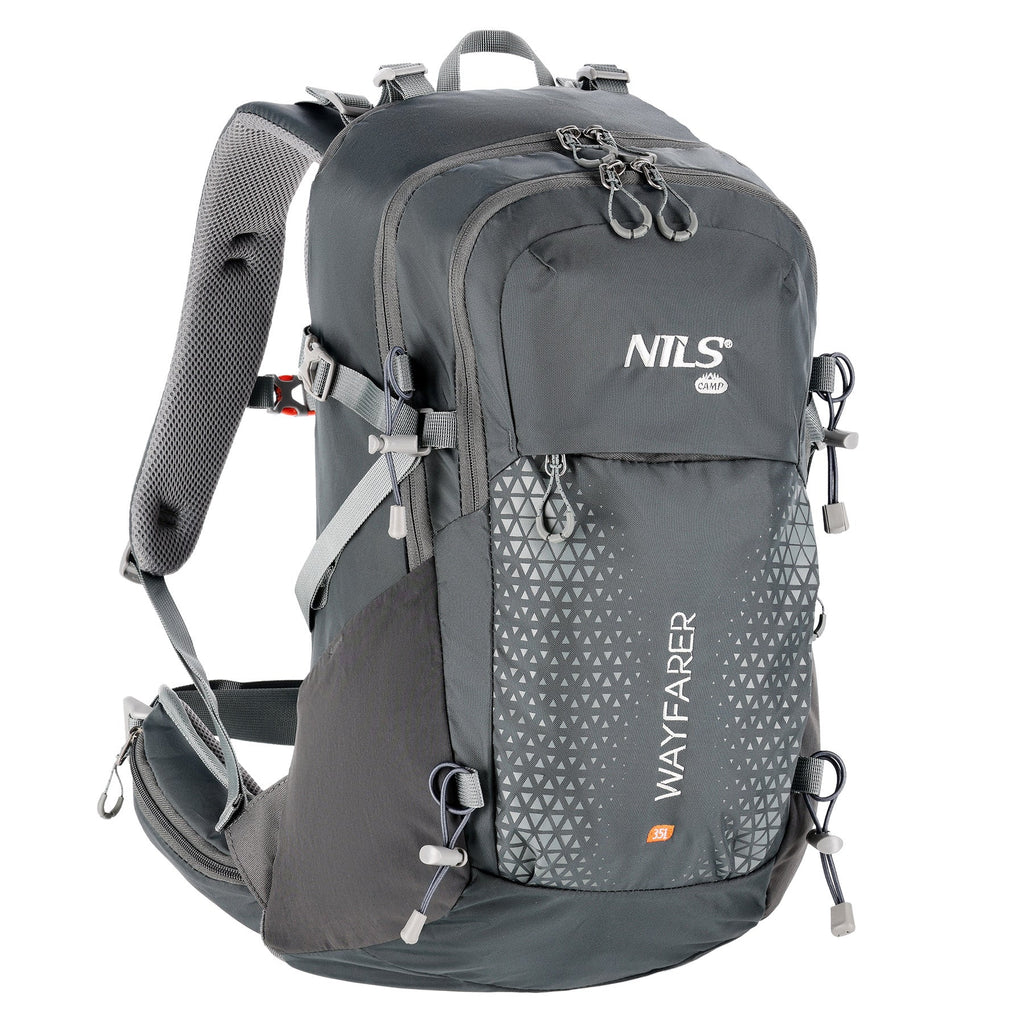 NILS Camp Rugzak Wayfarer - Grijs - 35L