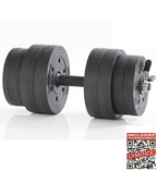 Gymstick Active Verstelbare Vinyl Dumbbell - 15 kg