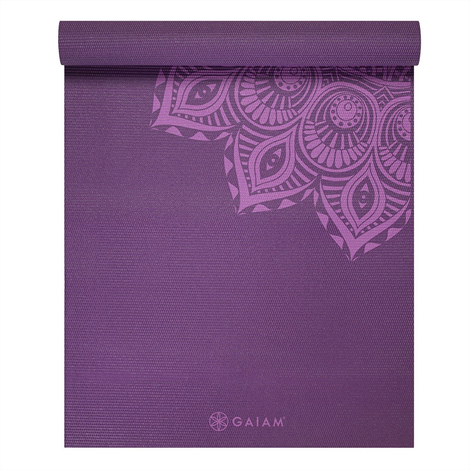 Gaiam Yogamat  - 6 mm - Purple Mandala