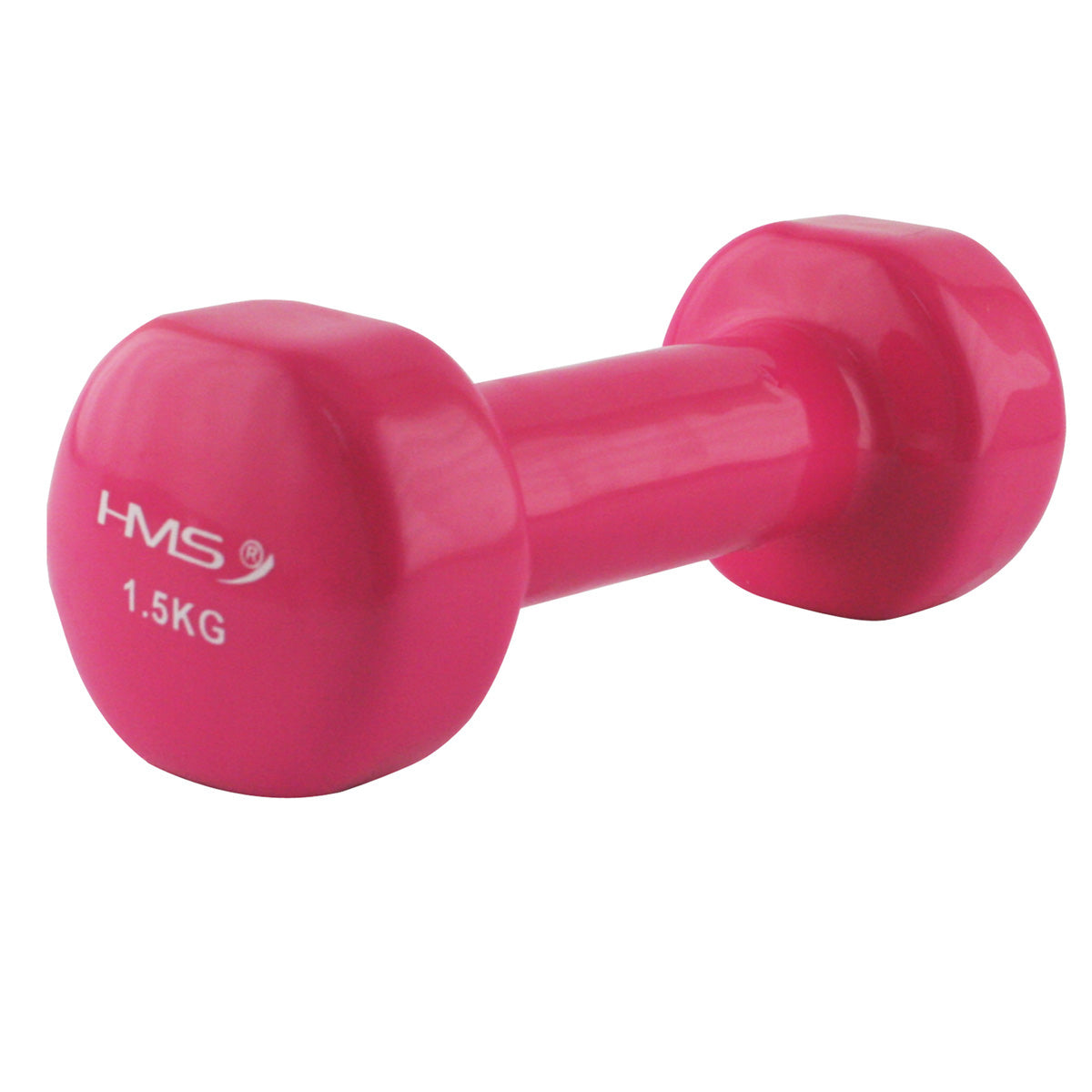 HMS Gietijzeren Dumbbell met Vinyl Coating - 1,5 kg