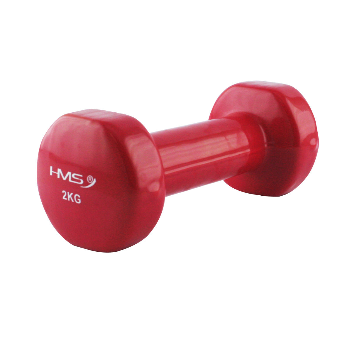 HMS Gietijzeren Dumbbell met Vinyl Coating - 2 kg
