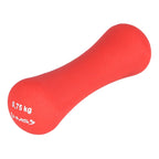HMS Gietijzeren Dumbbell met Neopreen Coating - 0,75 kg