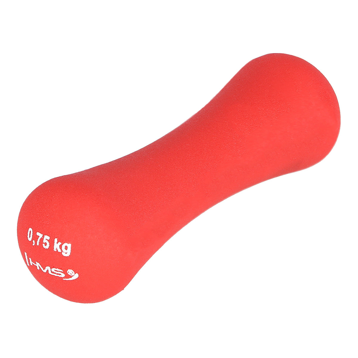 HMS Gietijzeren Dumbbell met Neopreen Coating - 0,75 kg