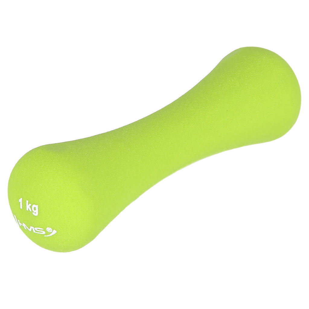 HMS Gietijzeren Dumbbell met Neopreen Coating - 1 kg