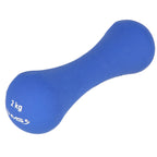 HMS Gietijzeren Dumbbell met Neopreen Coating - 2 kg
