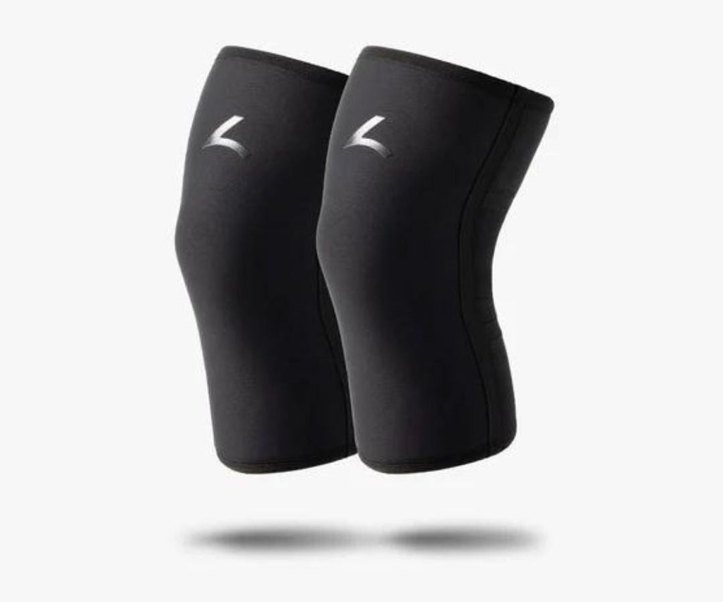 Reeva Powerlifting Knee Sleeves - Zwart