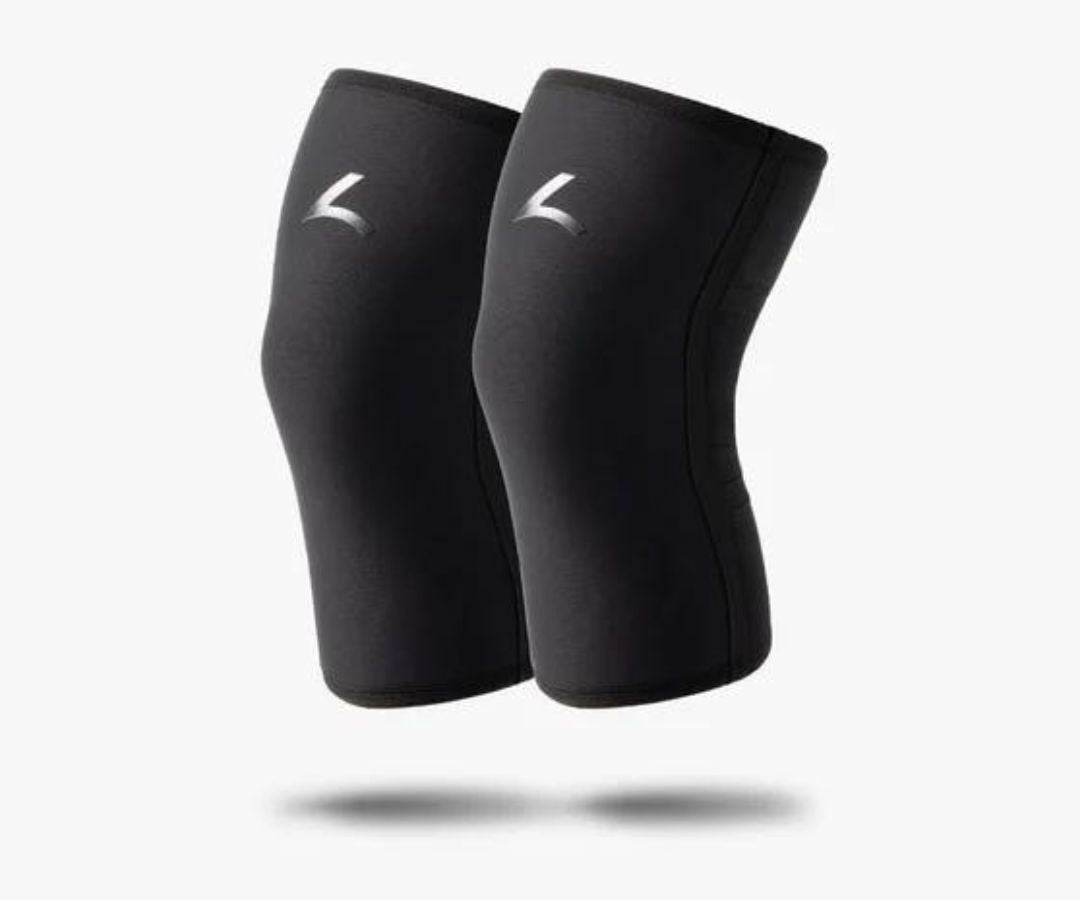Reeva Powerlifting Knee Sleeves - Zwart