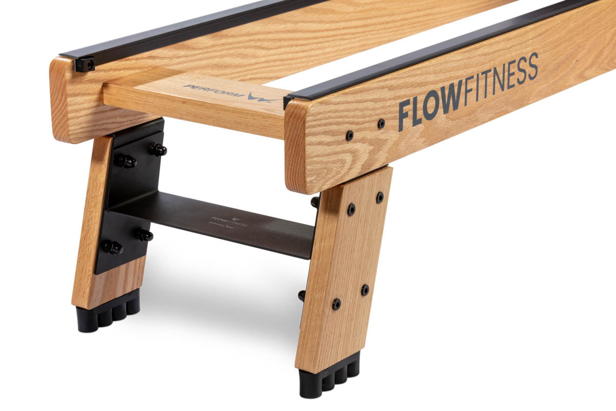 Flow Fitness W9i Elevation Kit Oak - Roeitrainer Verhogingsset