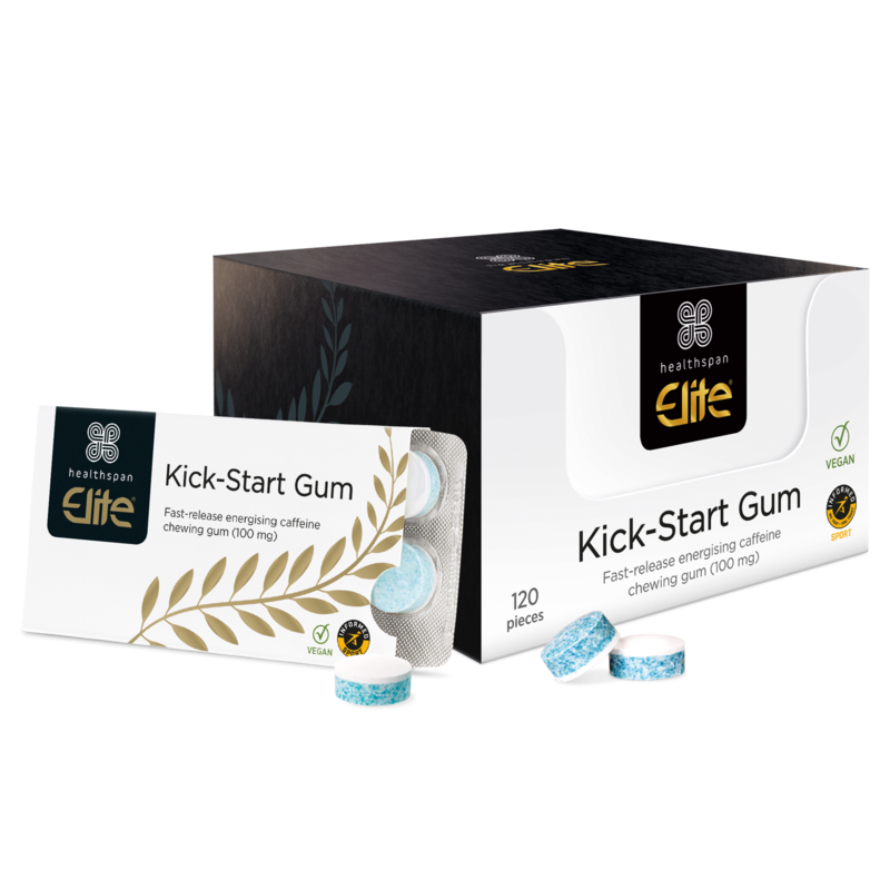 Healthspan Elite Kick-Start Gum - 12 x 10 st