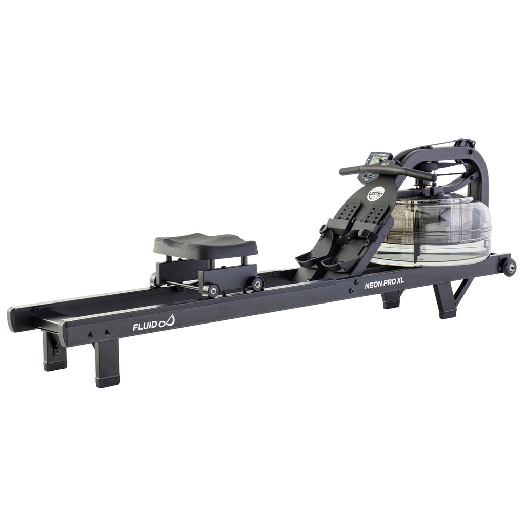 Fluid Rower Neon Pro XL Roeitrainer - Mat Zwart