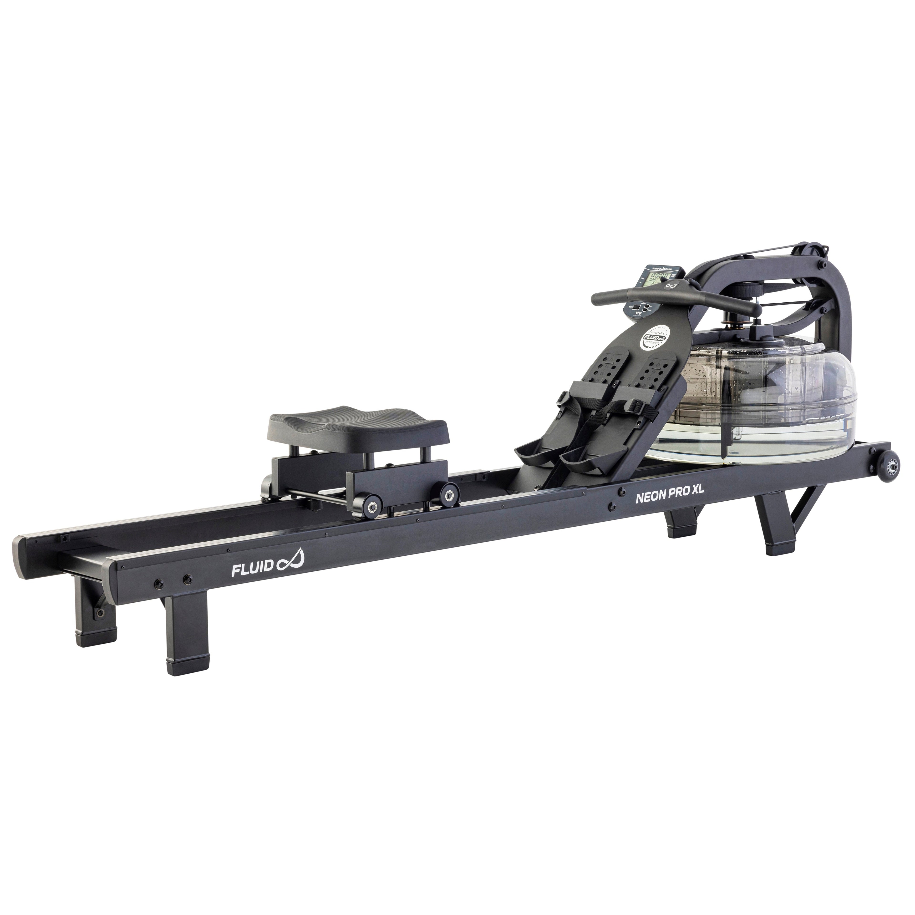 Fluid Rower Neon Pro XL Roeitrainer - Mat Zwart