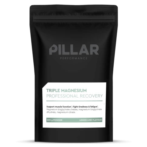 PILLAR Performance Triple Magnesium Poeder - 200 gr - Lemon Lime