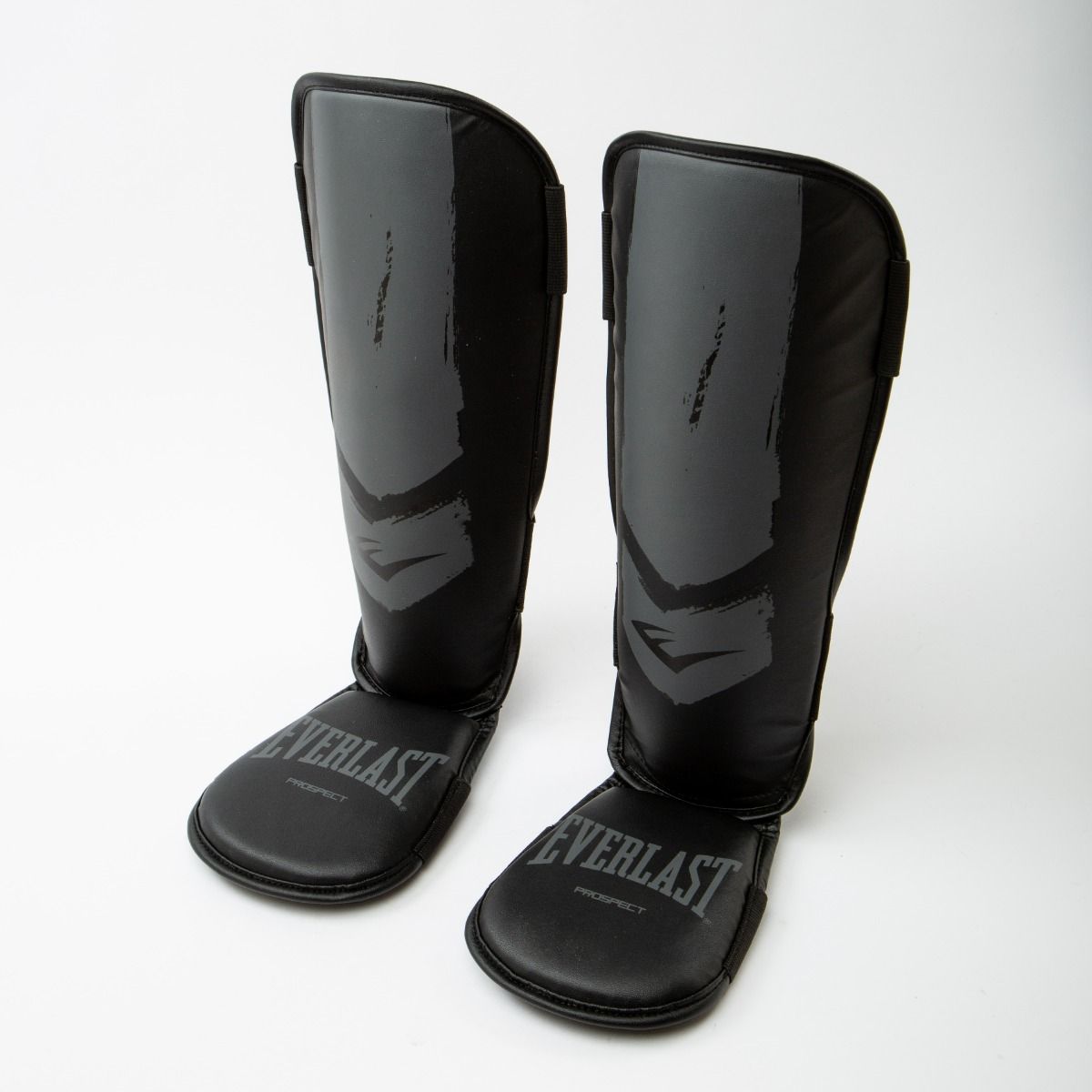 Everlast Prospect Jeugd Scheenbeschermers - Zwart/Grijs