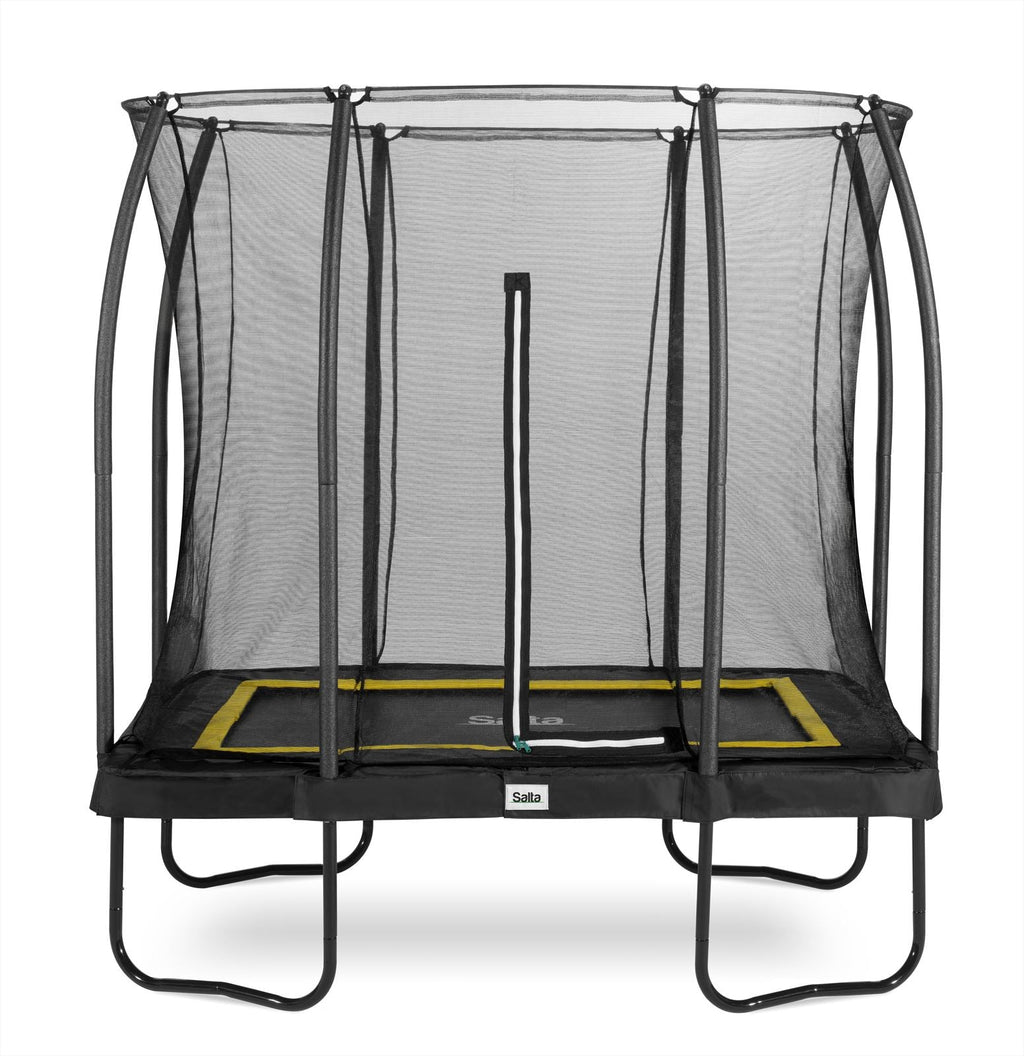 Salta Comfort Edition Trampoline met Veiligheidsnet - 153 x 214 cm - Zwart