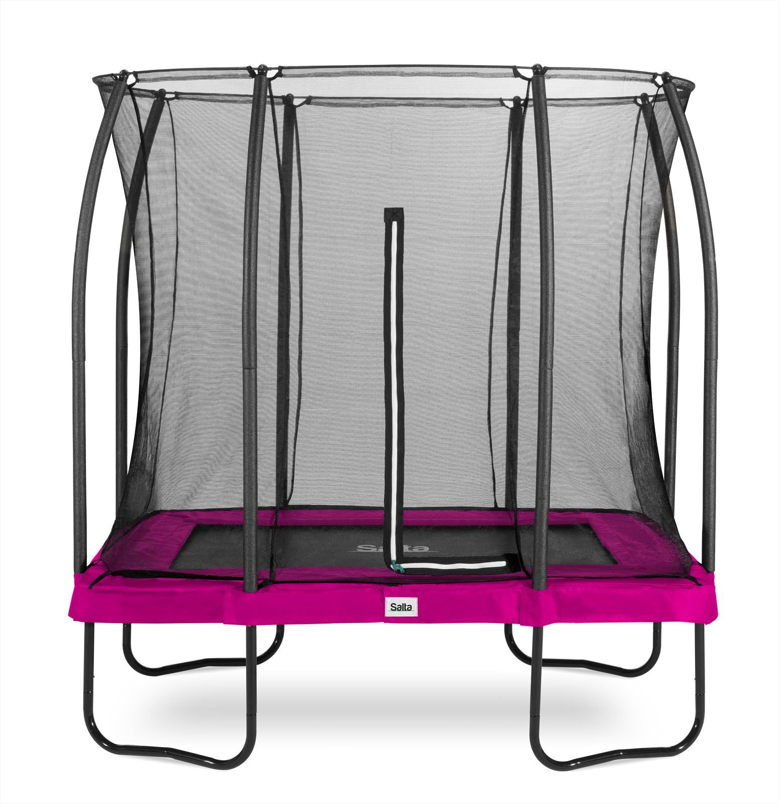 Salta Comfort Edition Trampoline met Veiligheidsnet - 153 x 214 cm - Roze