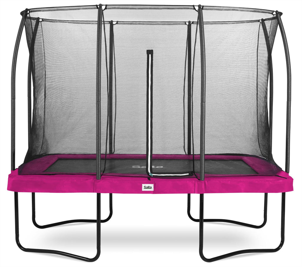 Salta Comfort Edition Trampoline met Veiligheidsnet - 214 x 305 cm - Roze