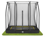 Salta Comfort Edition Ground Trampoline - 153 x 214 cm - Zwart