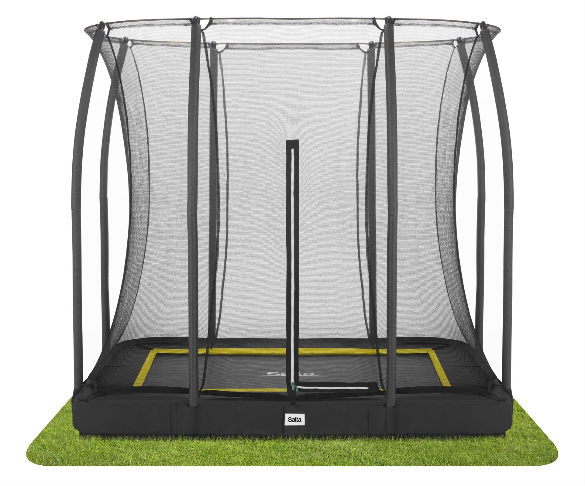 Salta Comfort Edition Ground Trampoline - 153 x 214 cm - Zwart
