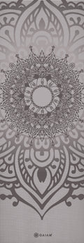 Gaiam Yogamat - Sustained Grey Sundial Layers - 5 mm