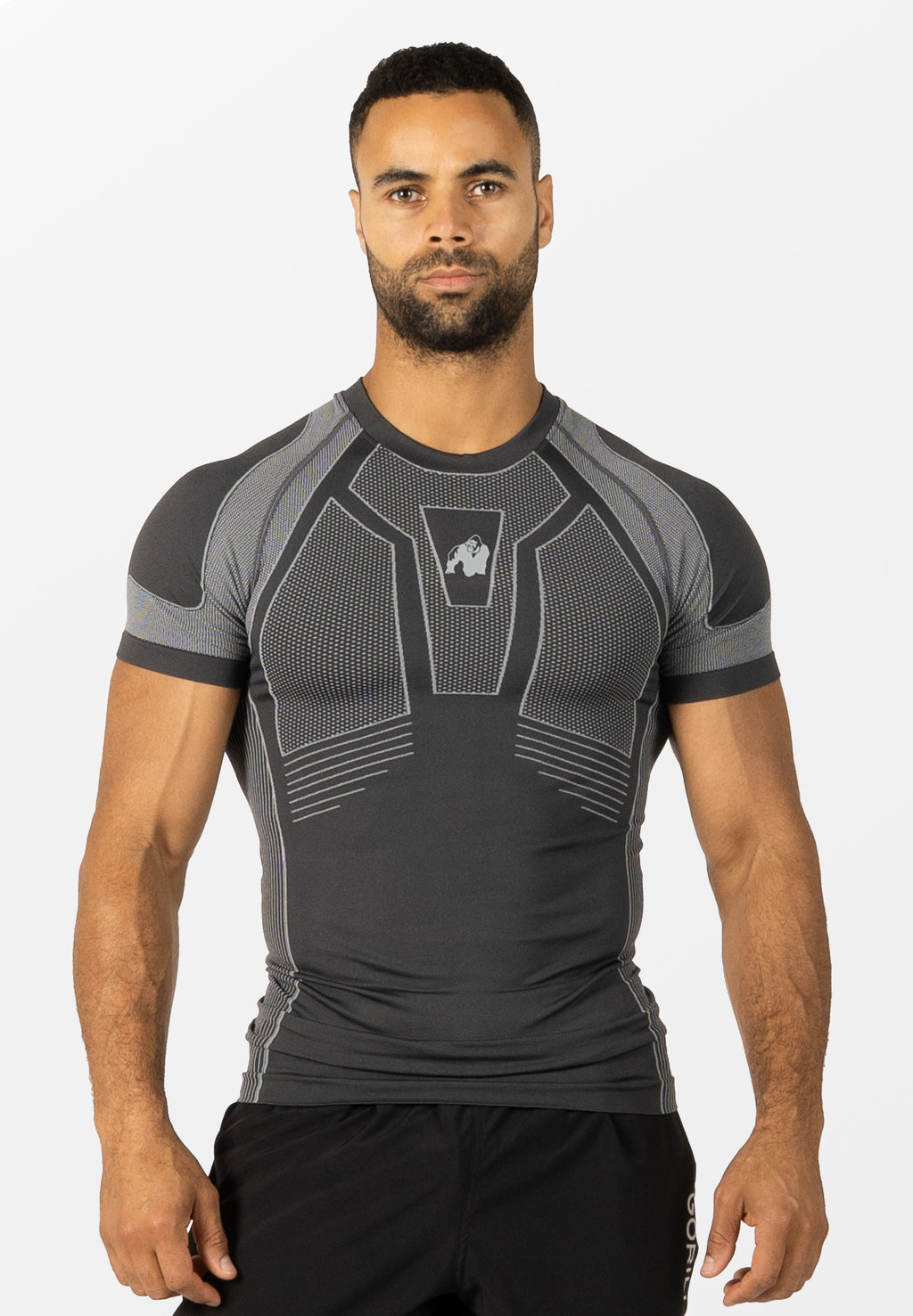 Gorilla Wear Arcata Seamless T-shirt - Donkergrijs