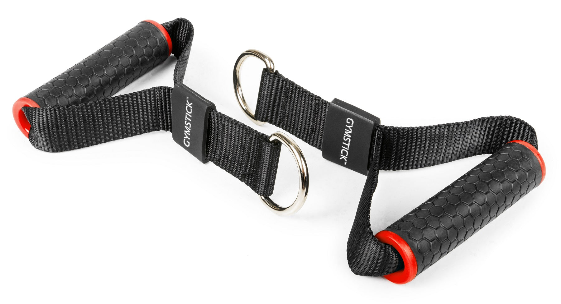 Gymstick Pulley D-Handle - Set van 2 Handgrepen