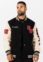 Gorilla Wear Saint Louis Varsity Jacket - Zwart