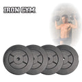Iron Gym 20kg Plate Set, 4 x 5kg - 25mm - Verpakking beschadigd - Productafbeelding