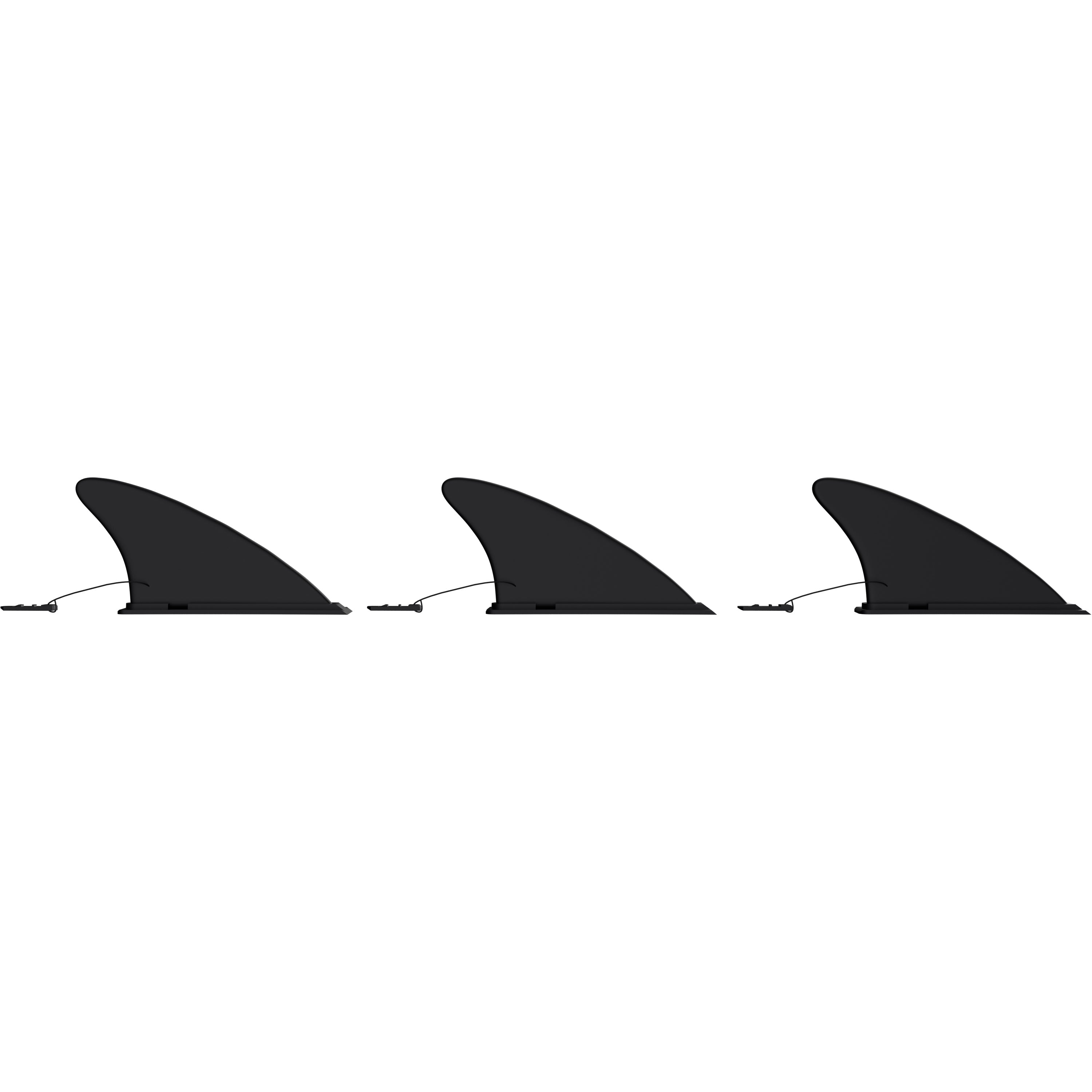 Retrospec Kayak Fins - Set of 3 - Zwart