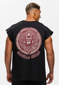 Gorilla Wear Bouse Cut Off Tanktop - Zwart