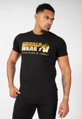Gorilla Wear Classic T-shirt - Zwart/Goud