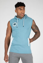 Gorilla Wear Oswego Mouwloze Hoodie - Blauw