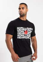 Gorilla Wear Bradley T-shirt - Zwart